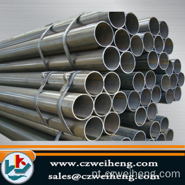 Q235 commom carbono rodada Erw Steel Pipe